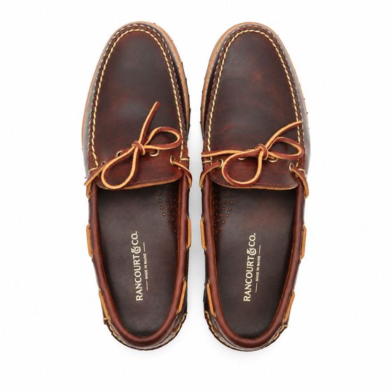 Bowdoin Camp Loafer - Burnt Chiptan Bison, view 4
