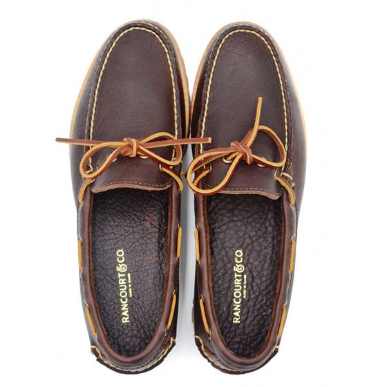 Bowdoin Camp Loafer - Dark Brown Rowdy Bison, view 2