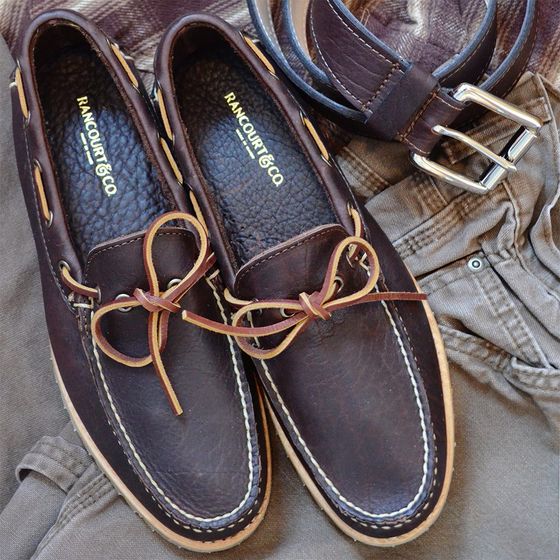Bowdoin Camp Loafer - Dark Brown Rowdy Bison, view 4