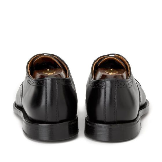 Brackett Oxford - Black Calf, view 4