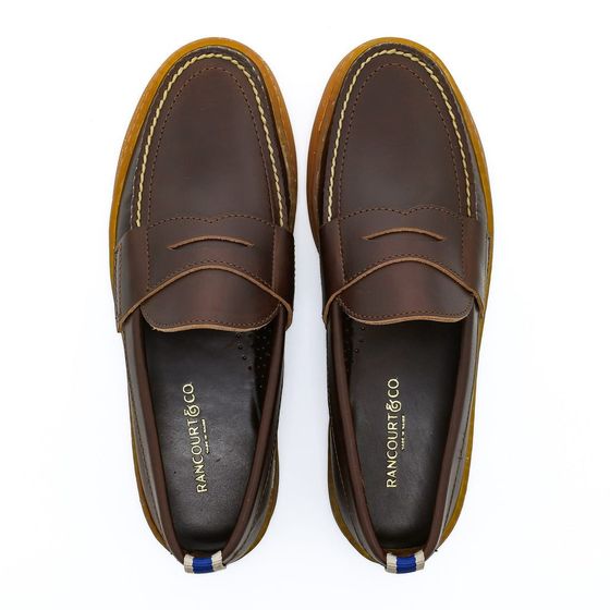 Cup Sole Penny Moc - Heritage Brown, view 3