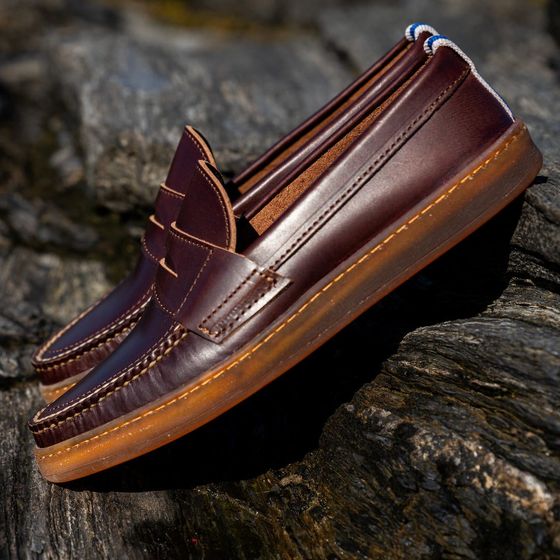 Cup Sole Penny Moc - Heritage Brown, view 4