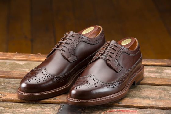 Cushman Longwing - Dark Brown Calf, view 4