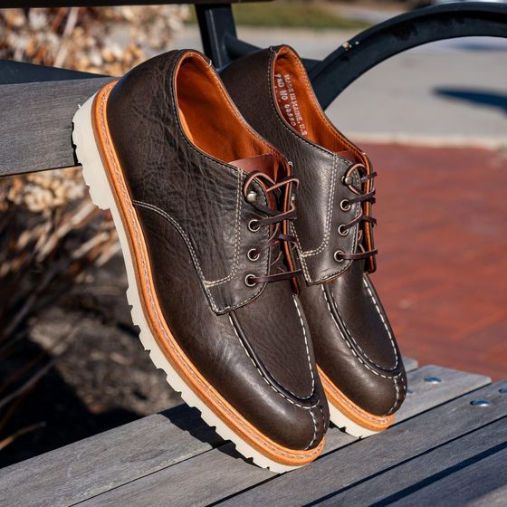 Dunnage Blucher - Charcoal Grizzly, view 4