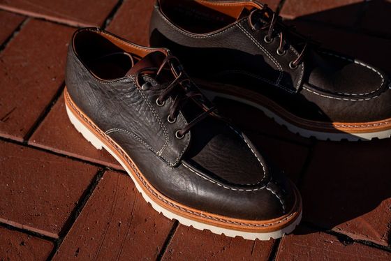 Dunnage Blucher - Charcoal Grizzly, view 5