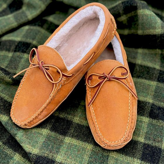 Fairfield Slipper - Wheat Chamois - Beige Shearling, view 2