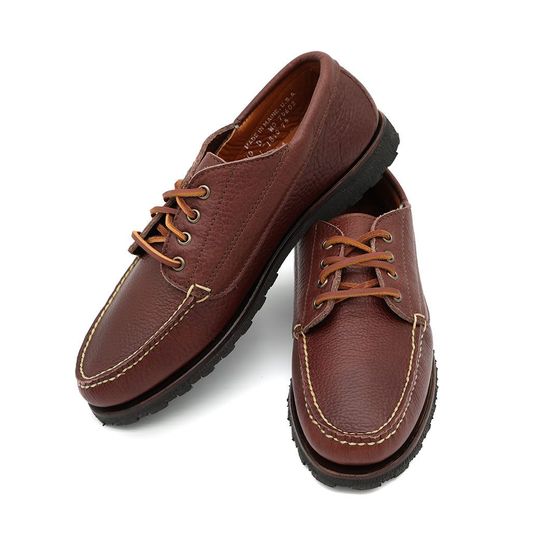 Halyard 4 Eye Ranger Moc - Montana Regen Bison, Dk Brown