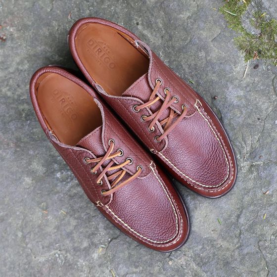 Halyard 4 Eye Ranger Moc - Montana Regen Bison, Dk Brown, view 6