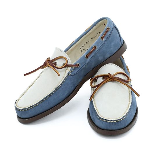 Halyard Camp-Moc - Montoroso Harbor Blue w/ Brushed Suede