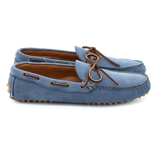 Halyard Driving Moc - Harbor Blue Montorso, view 2