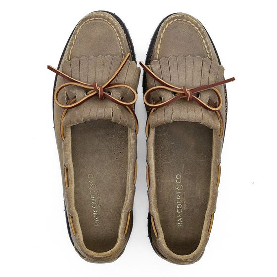 Kiltie Loafer - Driftwood, view 3