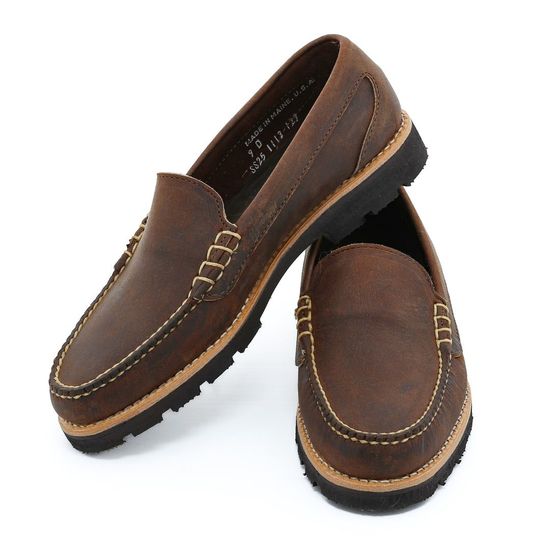 Newcastle Venetian Loafer - Rye Crazy Horse