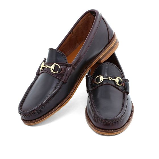 Northpoint English Bit Moc - Color 8 Shell Cordovan