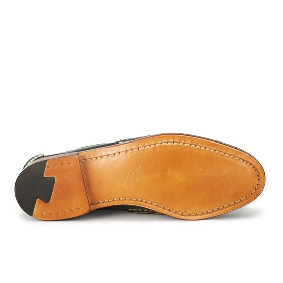 Pinch Penny Loafers - Dark Green Shell Cordovan, view 3