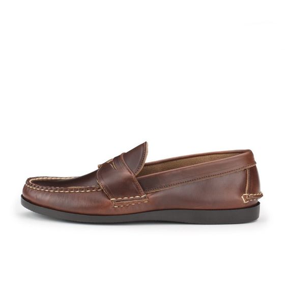 Pinch Penny Moc - Heritage Brown, view 2