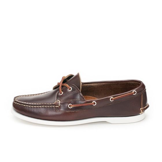Roque Boat Shoe - Heritage Brown, view 2