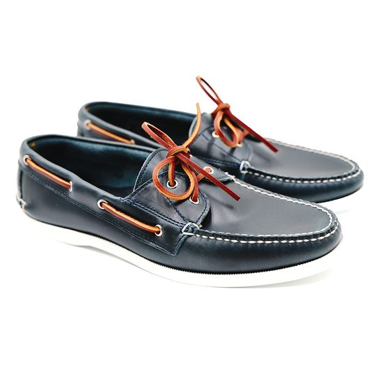Roque Boat Shoe - Parisian Blue, view 2
