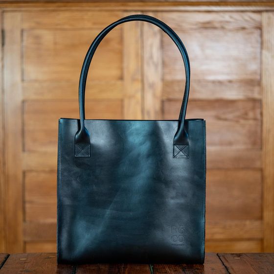 Sprucehead Leather Tote, view 4