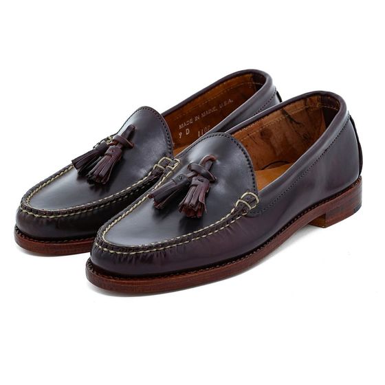 Tassel Loafer - Color 8 Shell Cordovan, view 3