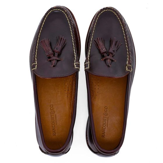 Tassel Loafer - Color 8 Shell Cordovan, view 4