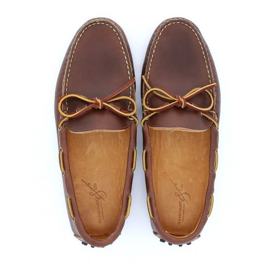 Waldoboro Driving-moc - Heritage Brown, view 3