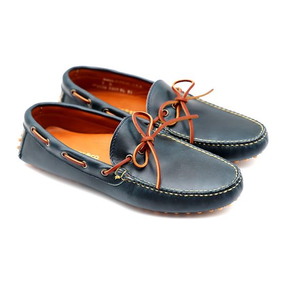 Waldoboro Driving Moc - Parisian Blue, view 2