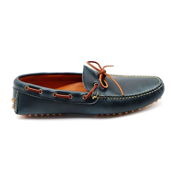 Waldoboro Driving Moc - Parisian Blue, view 6