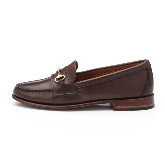 Women's Horsebit Loafers - Dark Brown Calf, view 5