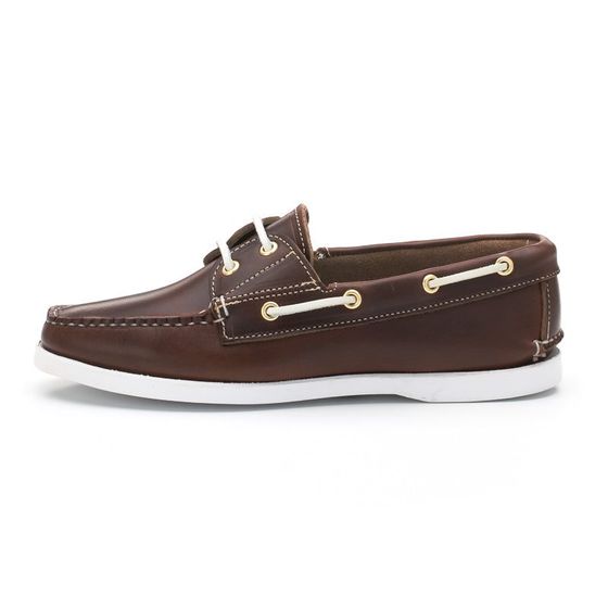 Women's Merrymeet Boat Shoe - Heritage Brown, view 3