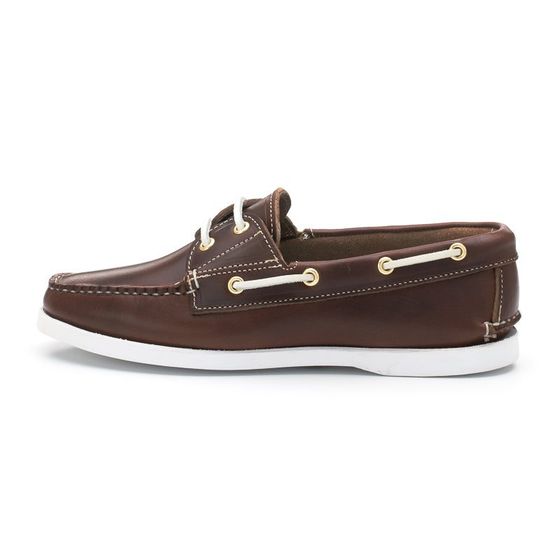 Women's Merrymeet Boat Shoe - Heritage Brown, view 5