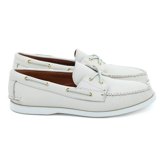 Women's Merrymeet Boat Shoe - Pebble White, view 2