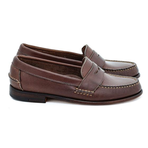 Women's Pinch Penny Loafer - Dark Brown Labrador, view 2