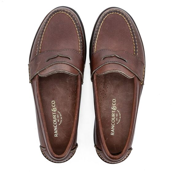 Women's Pinch Penny Loafer - Dark Brown Labrador, view 3