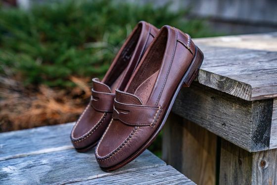 Women's Pinch Penny Loafer - Dark Brown Labrador, view 5